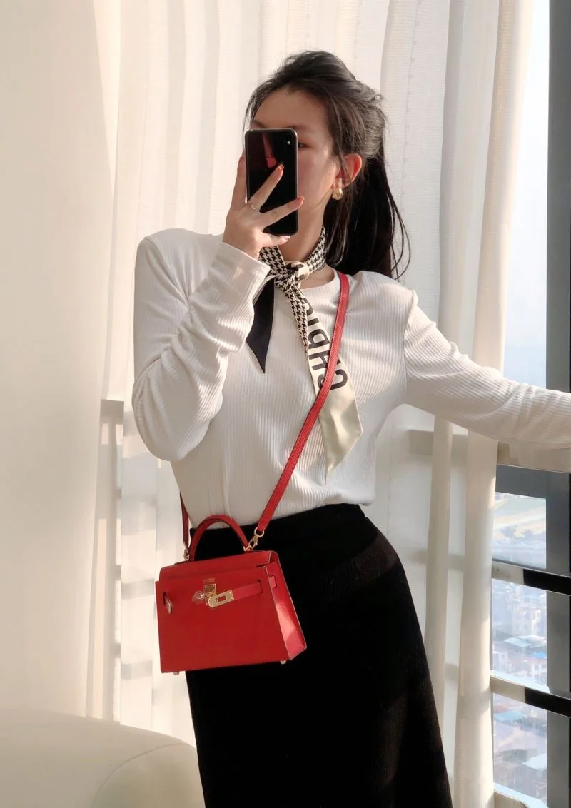 Hermes Kelly Bags ComfortFit 48023