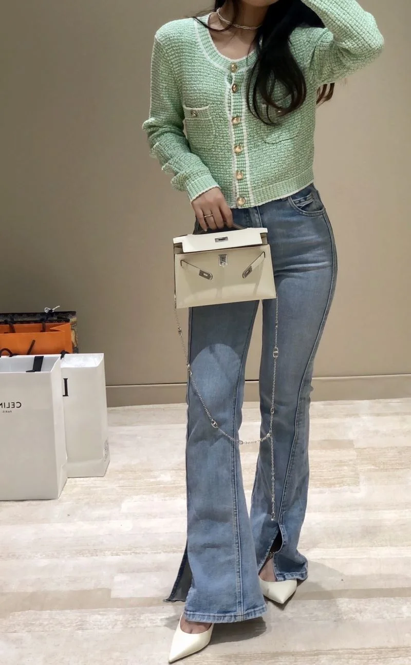 Unisex Hermes Kelly Bags 47959
