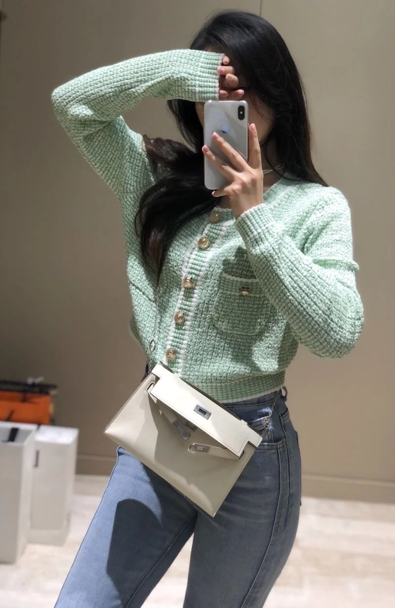Unisex Hermes Kelly Bags 47959