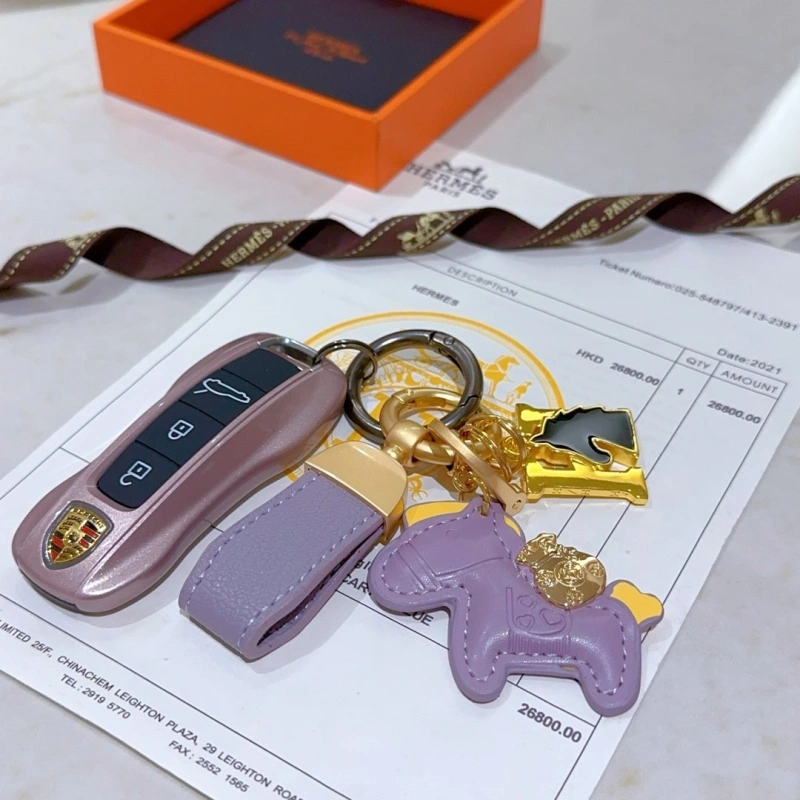 Sleek Hermes Keychains 266441