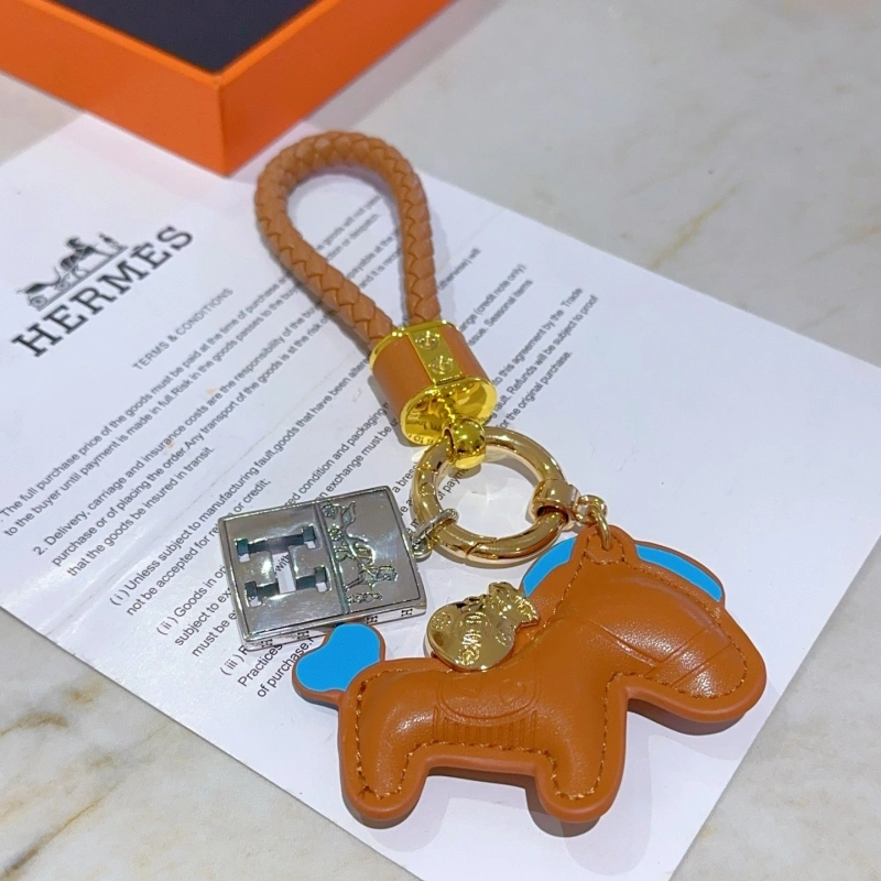 Hermes Keychains Sleek 266425
