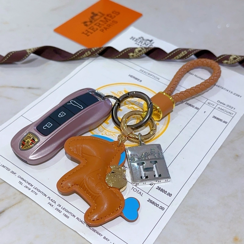 Hermes Keychains Sleek 266425