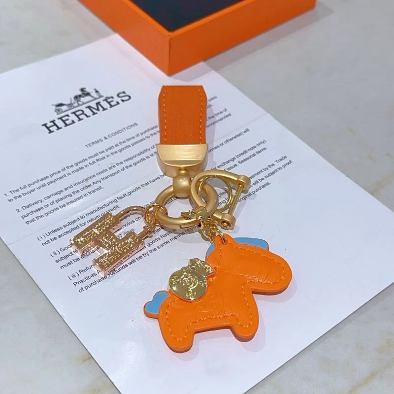 WaterResistant Hermes Keychains 265592