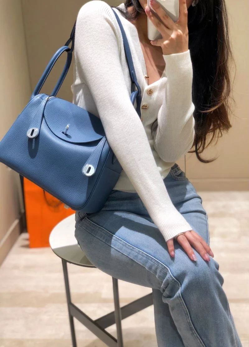 Hermes Lindy Bags Unisex 48655