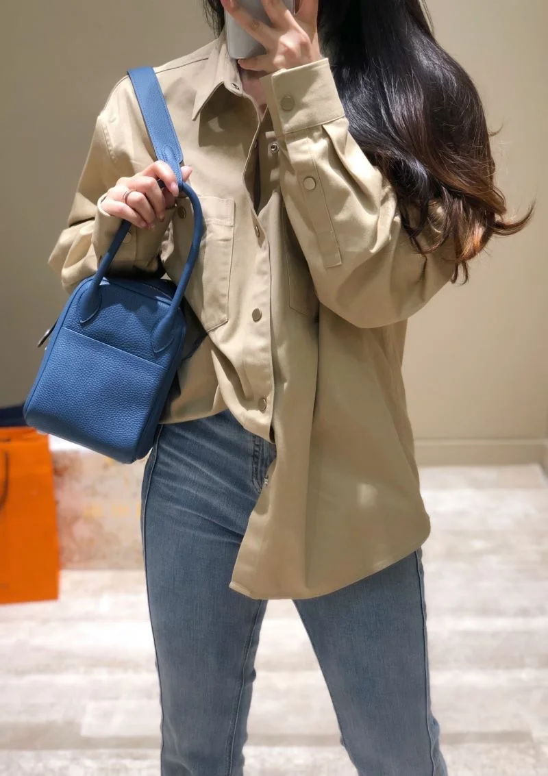 Hermes Lindy Bags Unisex 48655