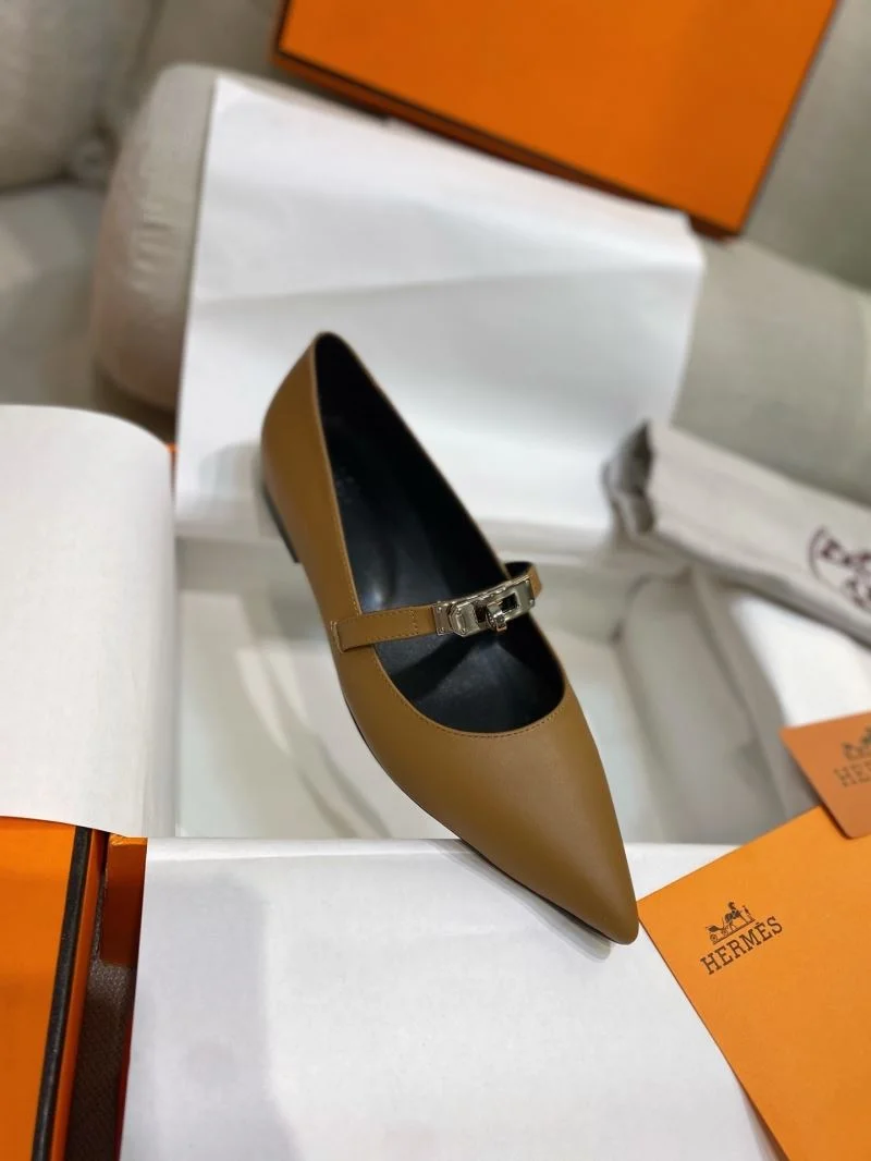 Minimalist Hermes Low Shoes 27649