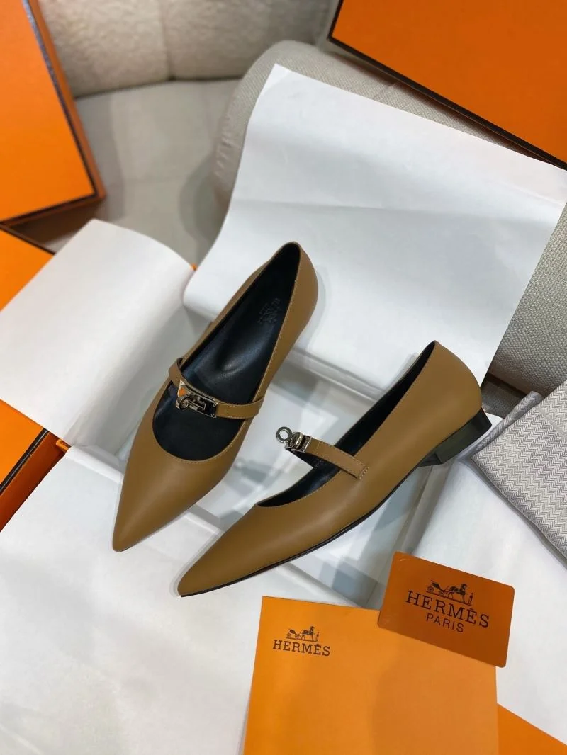 Minimalist Hermes Low Shoes 27649