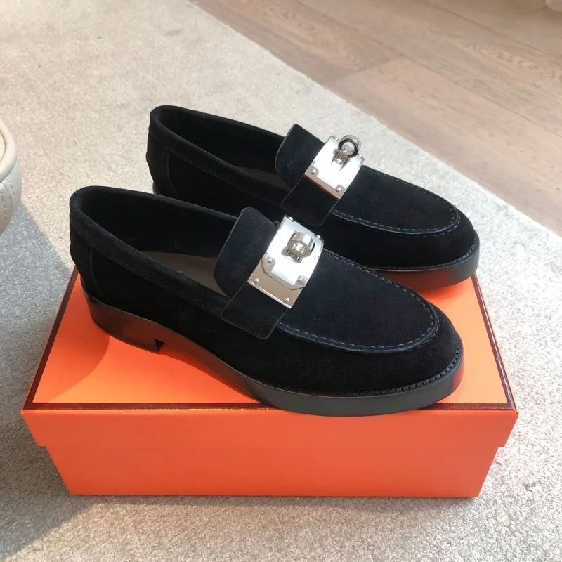 RelaxedFit Hermes Low Shoes 27244