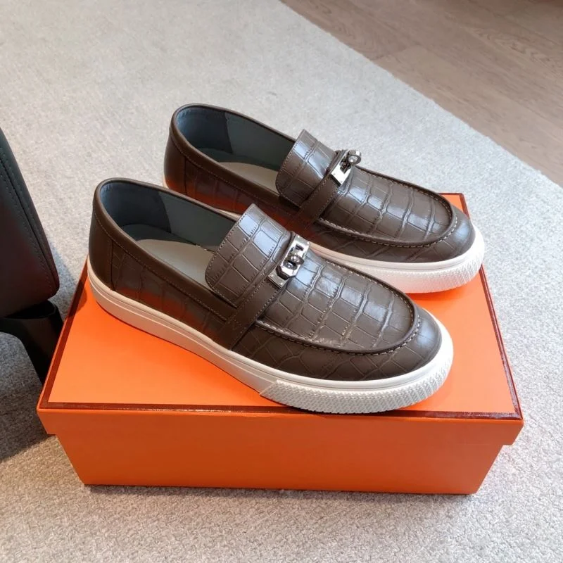 Stretchable Hermes Low Shoes 27222