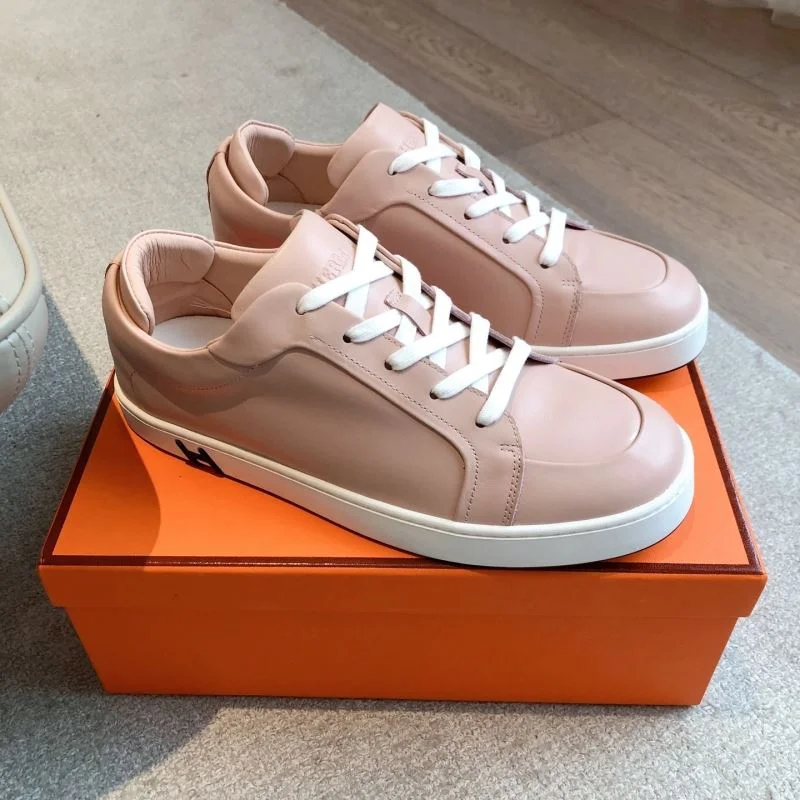 Bright Hermes Low Shoes 27202