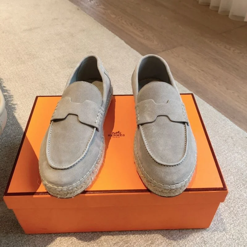 Bright Hermes Low Shoes 27058