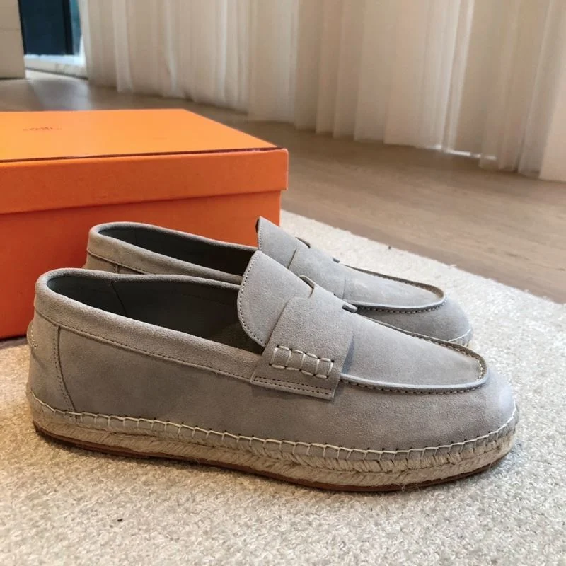 Bright Hermes Low Shoes 27058