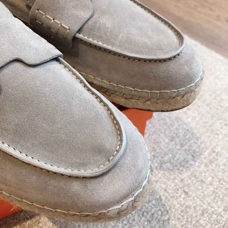 Bright Hermes Low Shoes 27058