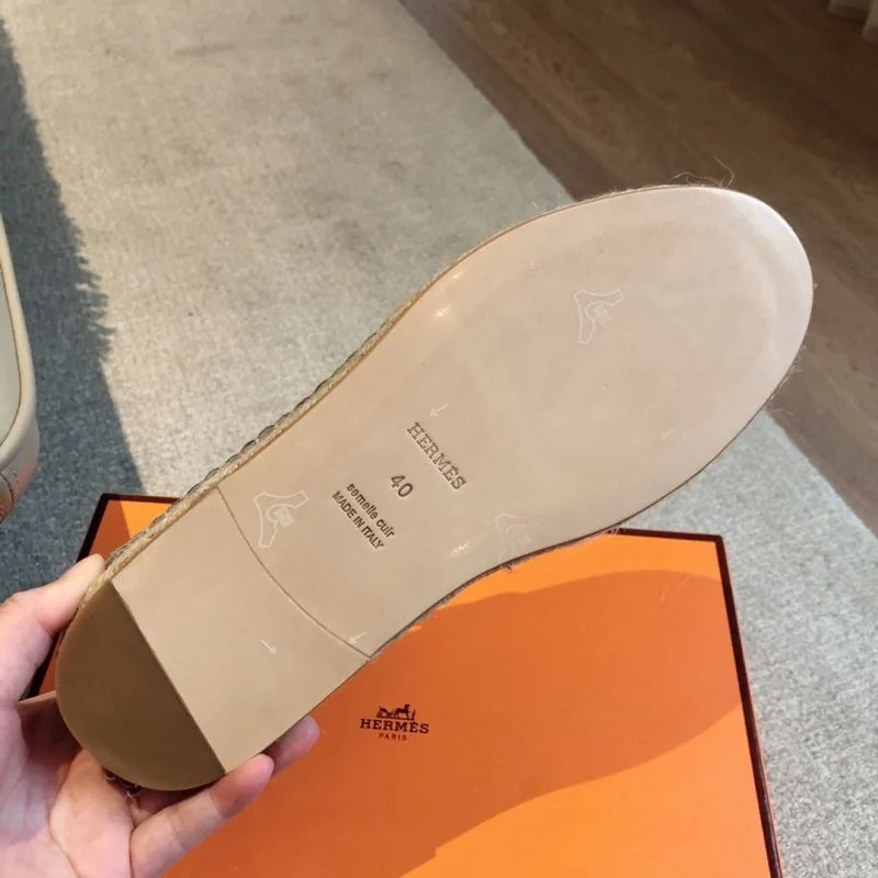 Bright Hermes Low Shoes 27058