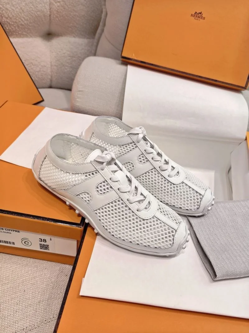 Sustainable Hermes Low Shoes 26554