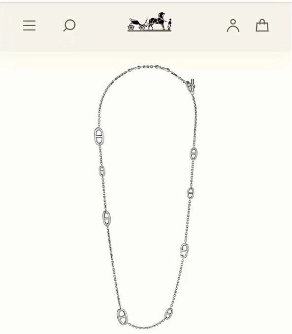 Modern Hermes Necklaces 246855