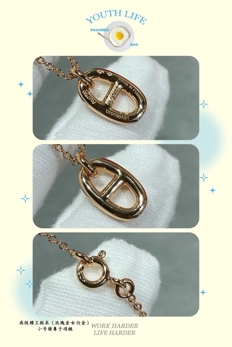 Sleek Hermes Necklaces 246744