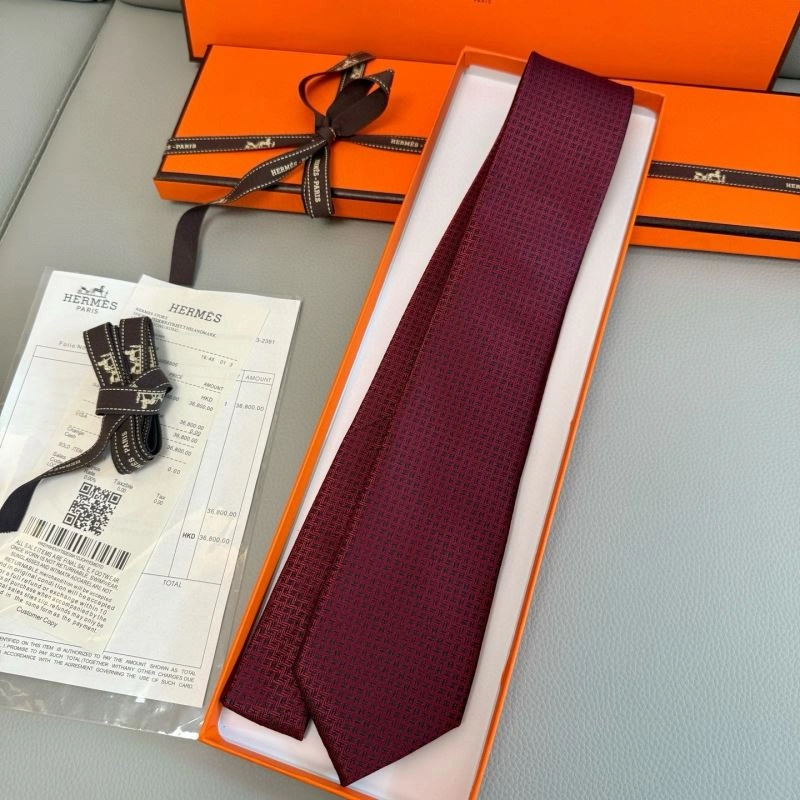 Hermes Neckties Breathable 268732