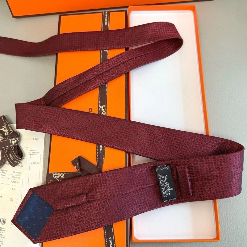 Hermes Neckties Breathable 268732