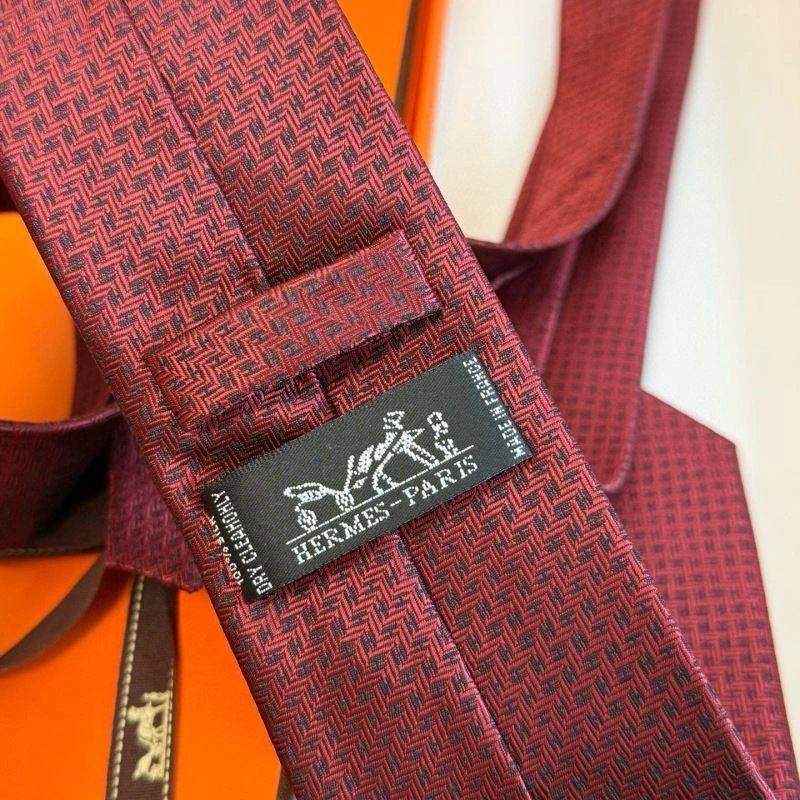Hermes Neckties Breathable 268732