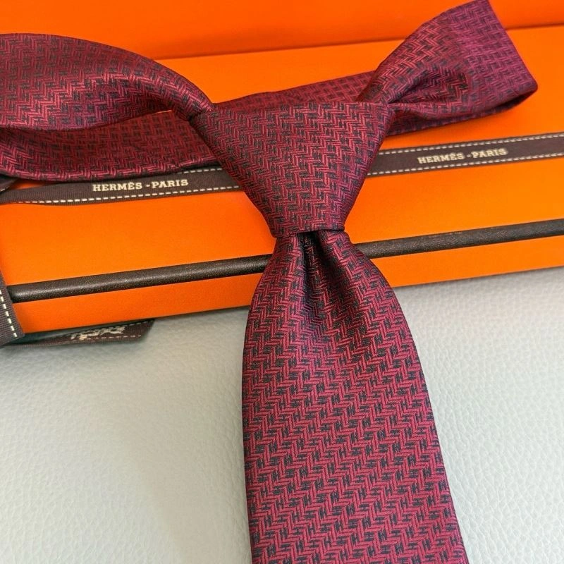 Hermes Neckties Breathable 268732