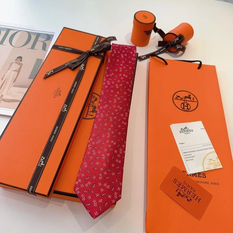 WrinkleFree Hermes Neckties 268745