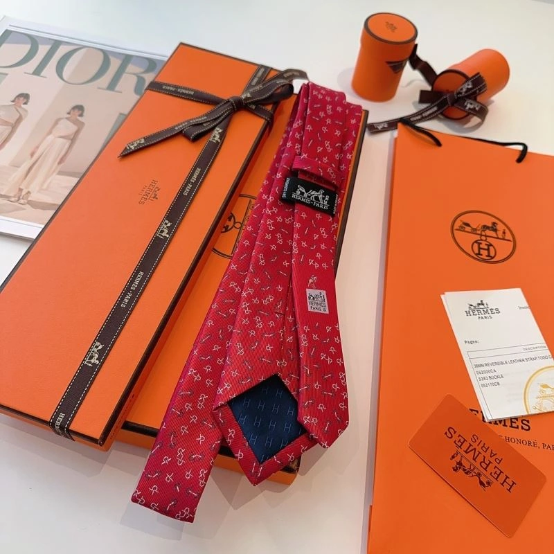 WrinkleFree Hermes Neckties 268745