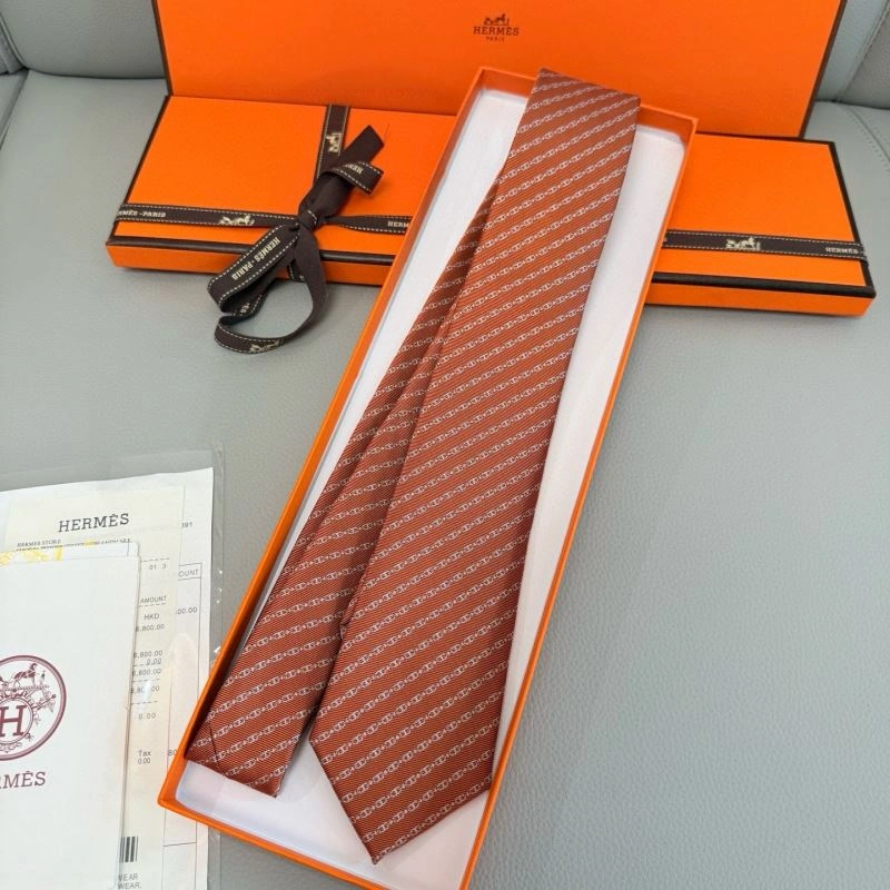 Sporty Hermes Neckties 268718