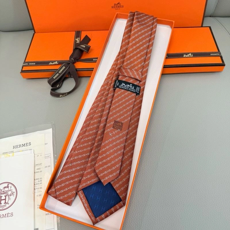Sporty Hermes Neckties 268718