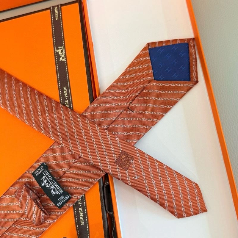 Sporty Hermes Neckties 268718
