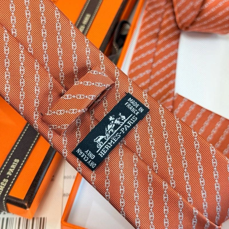Sporty Hermes Neckties 268718