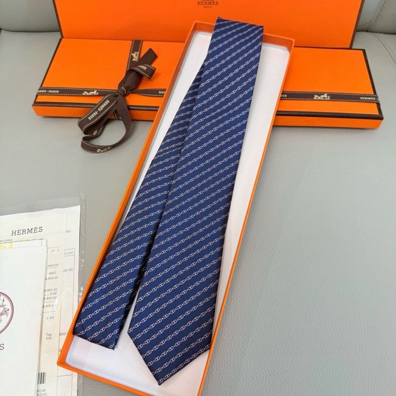 Sporty Hermes Neckties 268720