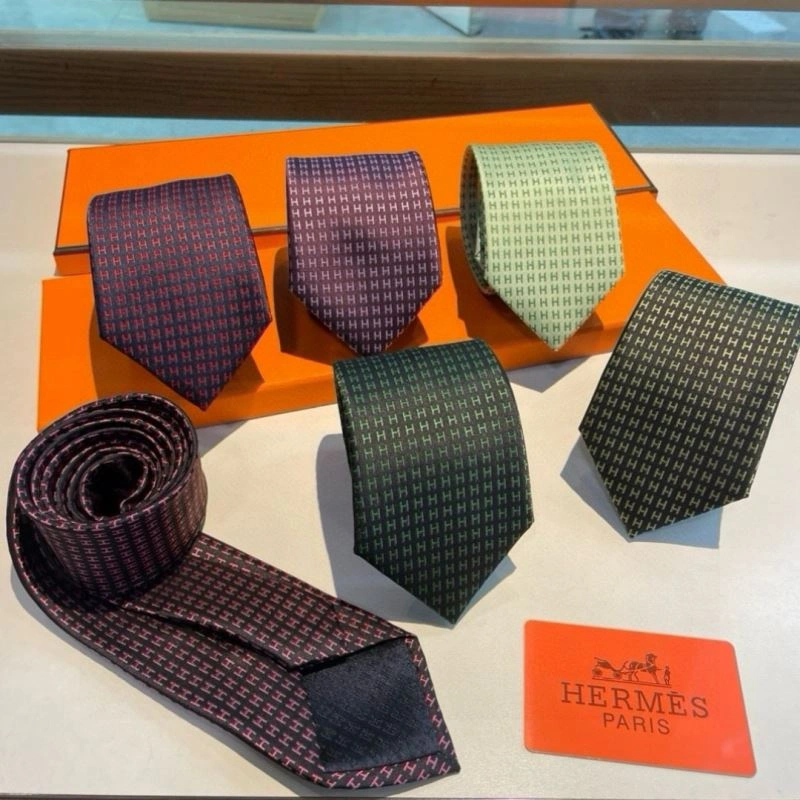 Hermes Neckties Breathable 268640