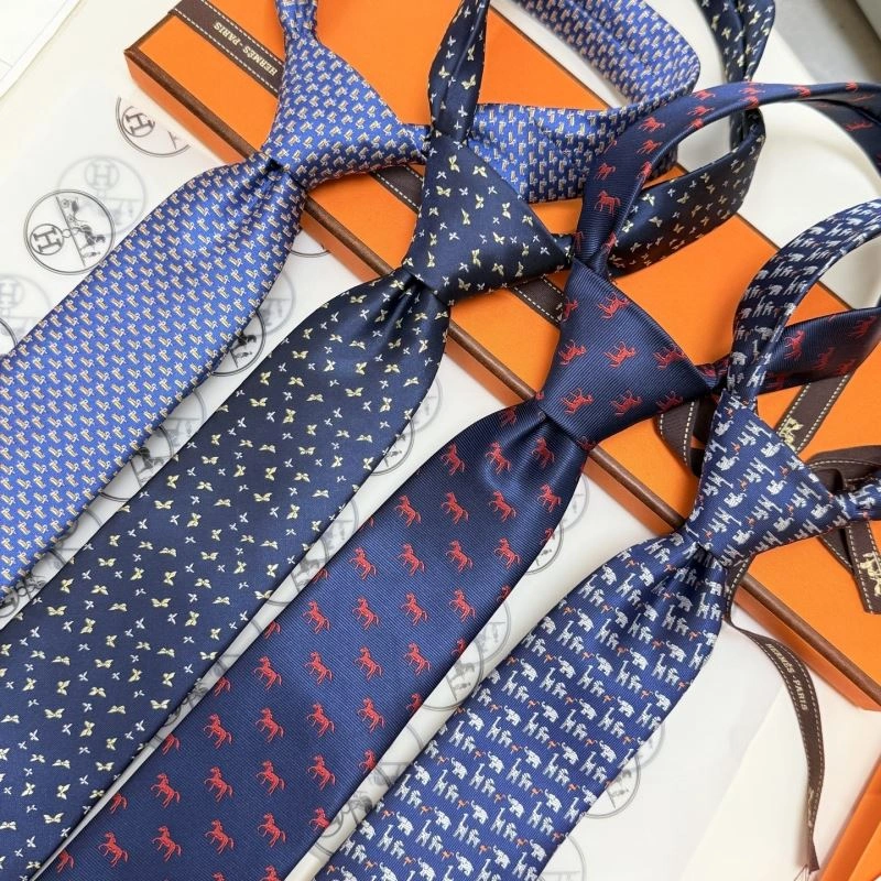 Sporty Hermes Neckties 268611