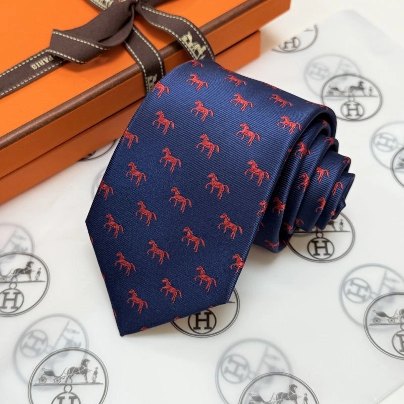 Sporty Hermes Neckties 268611