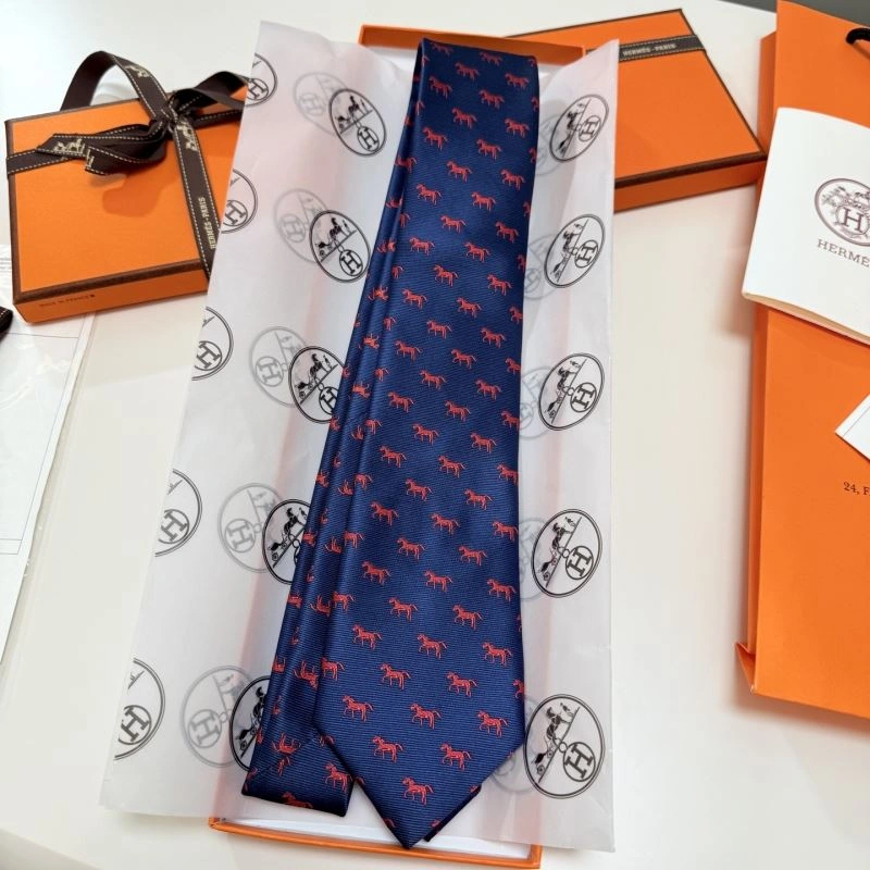 Sporty Hermes Neckties 268611