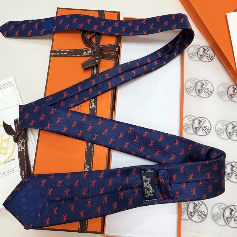Sporty Hermes Neckties 268611