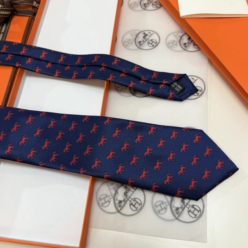 Sporty Hermes Neckties 268611