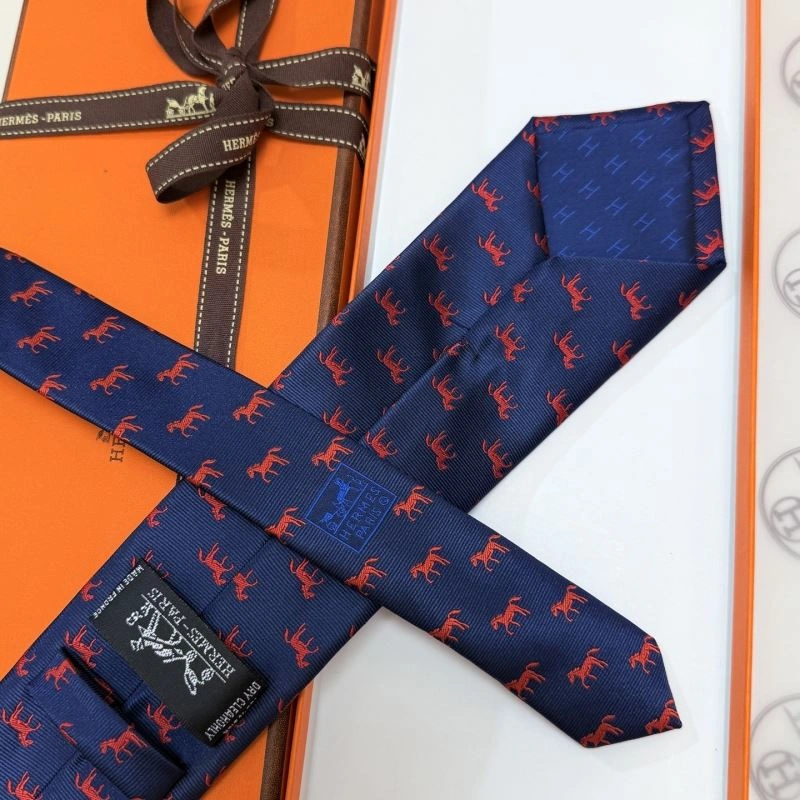 Sporty Hermes Neckties 268611