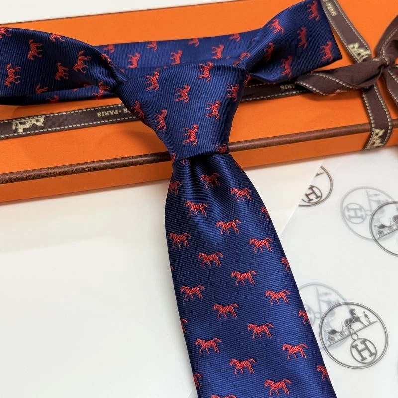 Sporty Hermes Neckties 268611