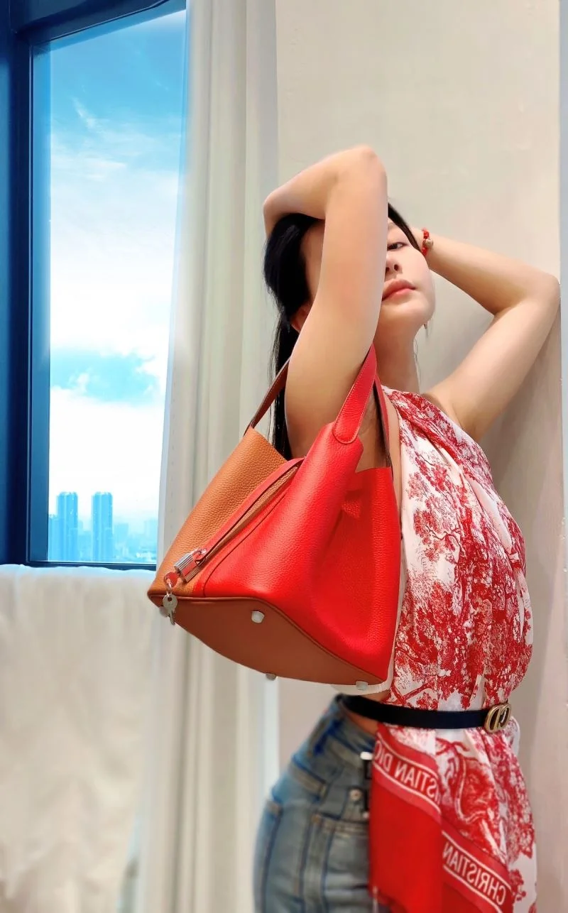 Hermes Picotin Lock Colorful 48684