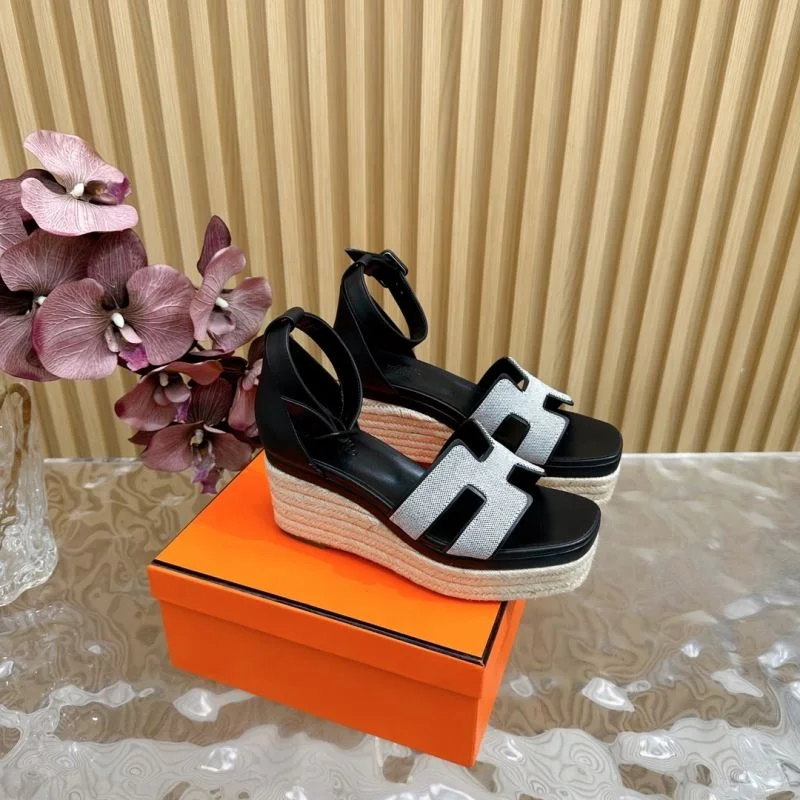 Hermes Sandals Stretchable 27657