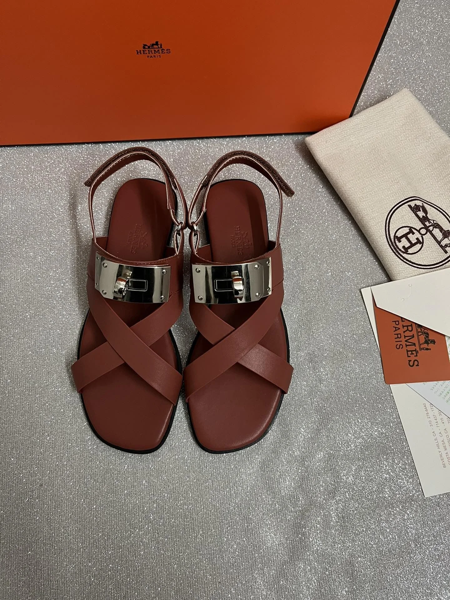 Hermes Sandals Compact 26454