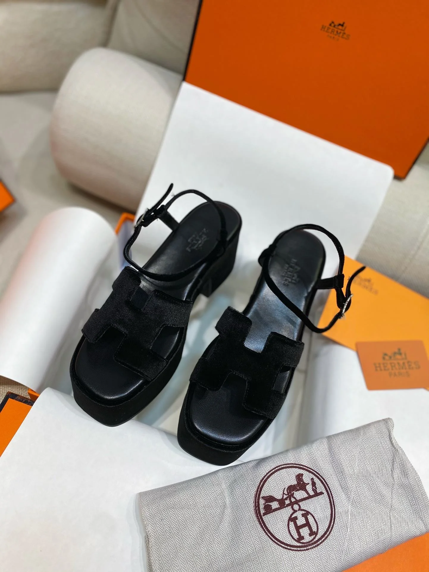 Sustainable Hermes Sandals 26441