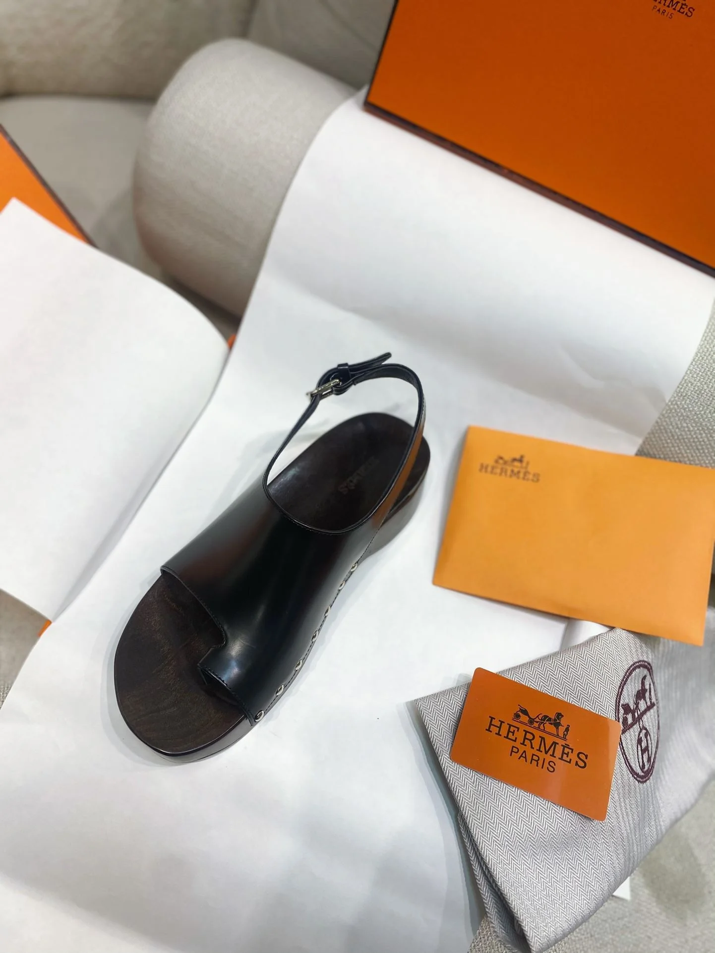 Soft Hermes Sandals 26432