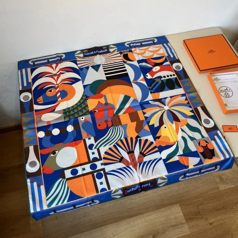 Packable Hermes Scarf 270676