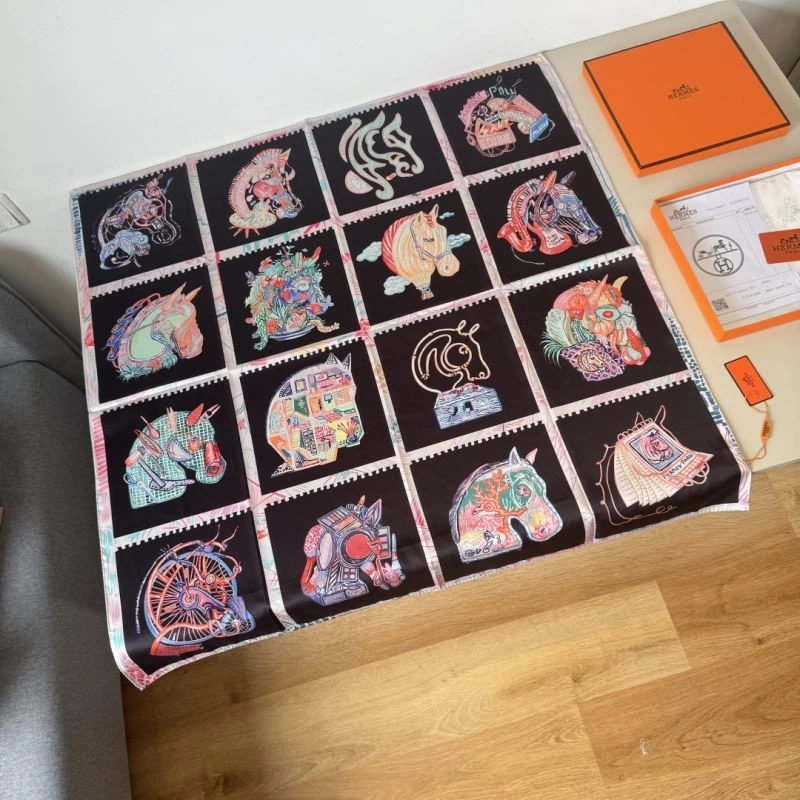 Bright Hermes Scarf 270644