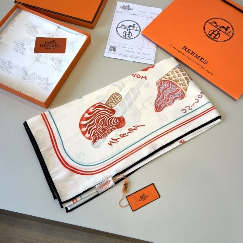 Hermes Scarf Stretchable 270645