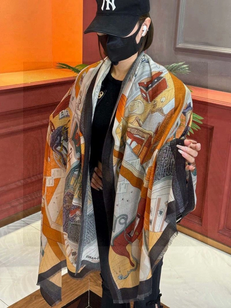 Hermes Scarf Unisex 270965