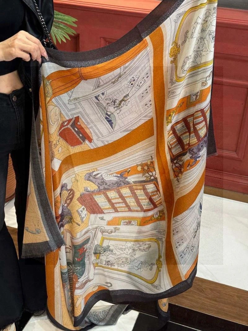Hermes Scarf Unisex 270965
